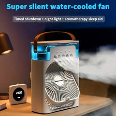 Imported 3-in-1 Mini AC & Ice Mist Cooling Fan