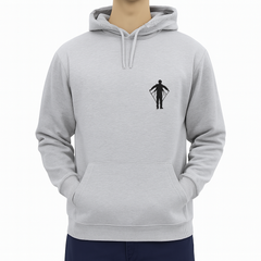 New Winter Collection Full Grey Hoodie FLY MAN Printed For Men And Boys