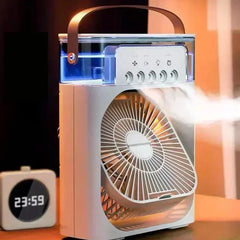 Imported 3-in-1 Mini AC & Ice Mist Cooling Fan