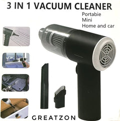 Premium 3-in-1 Wireless Vacuum Cleaner, Blower & Air Pump (High Power & Portable)
