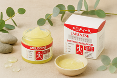 MELODINE Japanese Soothing Massage Gel – Fast Pain Relief for Muscles & Joints