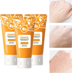Orange Enzyme Exfoliating Gel That Peels Away Dead Skin in Minutes