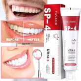 Yayashi Sp-4 Ultra Whitening Toothpaste Probiotic Stain Remover / Stain Removing Toothpaste, Protects Gums Freshens Breath, for Everyone