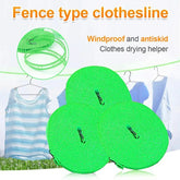 Wind Proof Non Slip Nylon Hanging Drying Rope Clothes washing line with full size of 5 Meters