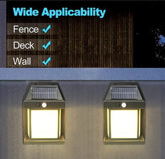 Solar Tungsten Wireless Outdoor Led Wall Light With Human Sensor Bulb