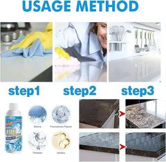 Stone Crystal Plating Agent Stonework Polishing And Coating Agent Marble Tile Anti-Corrosion Incremental Crystal Stone Stain Remover With Box 100ml