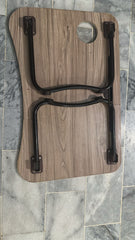 Wooden Laptop Table - Laptop Stand - Floor Table - Laptop table - Drawing Desk - Bed Tray Table Fold-able - Table Notebook Stand Reading Holder - Study Table - Portable Desk