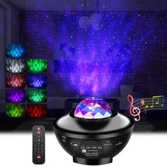 Galaxy Projector Starry Sky Night Lamp with Remote - (IMPORTED)