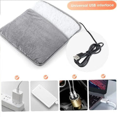 Electric Foot Warmer Heater with USB Charging Washable