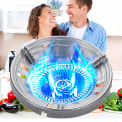 Stainless Steel Gas Stove Saver Windproof Cover Burner Stand