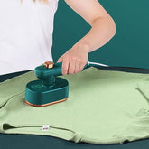 Portable Micro Steam Iron - Dual Mode Dry & Wet Ironing