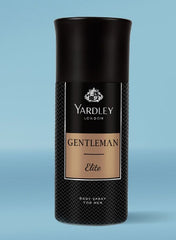 Yardley London Gentleman Elite Deodorant Body Spray for Men â€“ 150ml | Long-Lasting Elite Fragrance