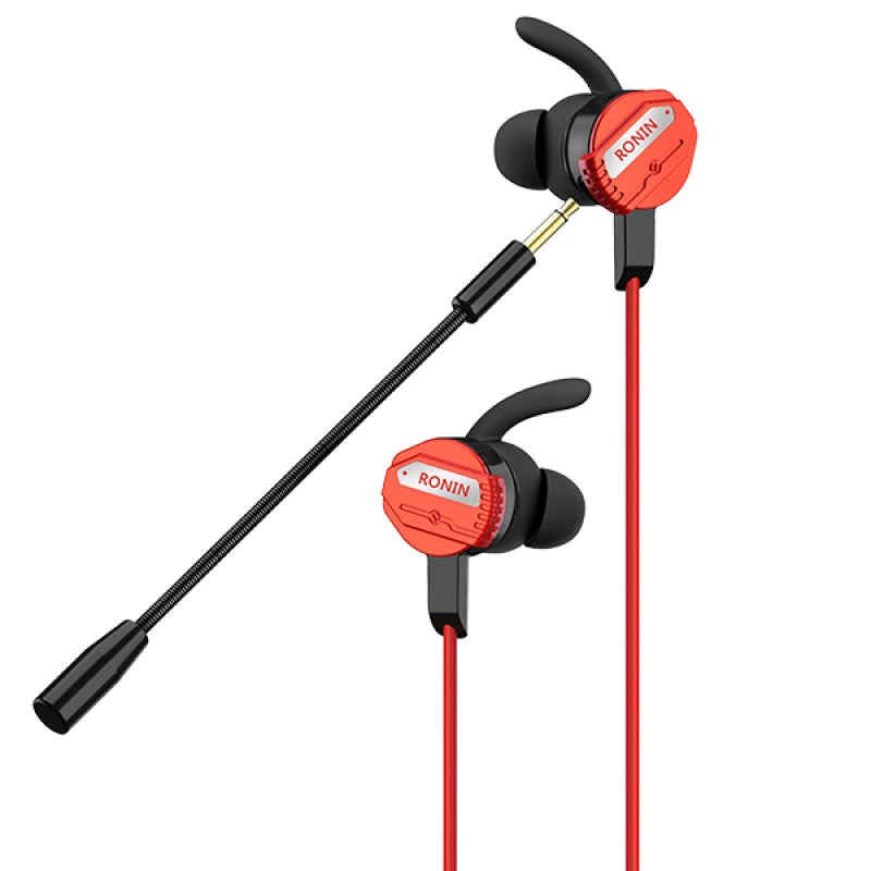Ronin R-007 TYPE-C Gaming Handsfree | Dual Microphone Setup | Ergonomic Design | Universal Compatibility | Lightweight Build