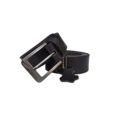 Men buffalo leather belt | Waist Belt for boys &amp; Mens (Black)