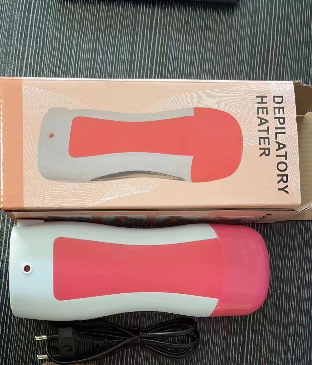 Roll On Wax Depilatory Heater Waxing Hot Cartridge Hair Removal Roller Portable Epilator