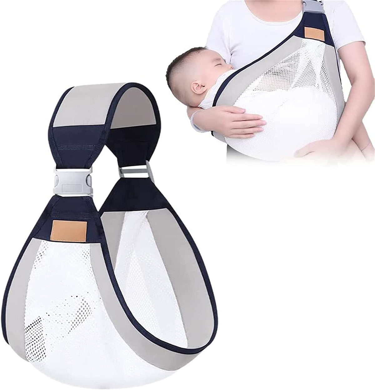 Adjustable Newborn Baby Carrier Sling Wrap