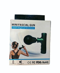 Mini Rechargeable Fascial Gun â€“ Portable Deep Muscle Massager for Pain Relief and Relaxation - Random Color
