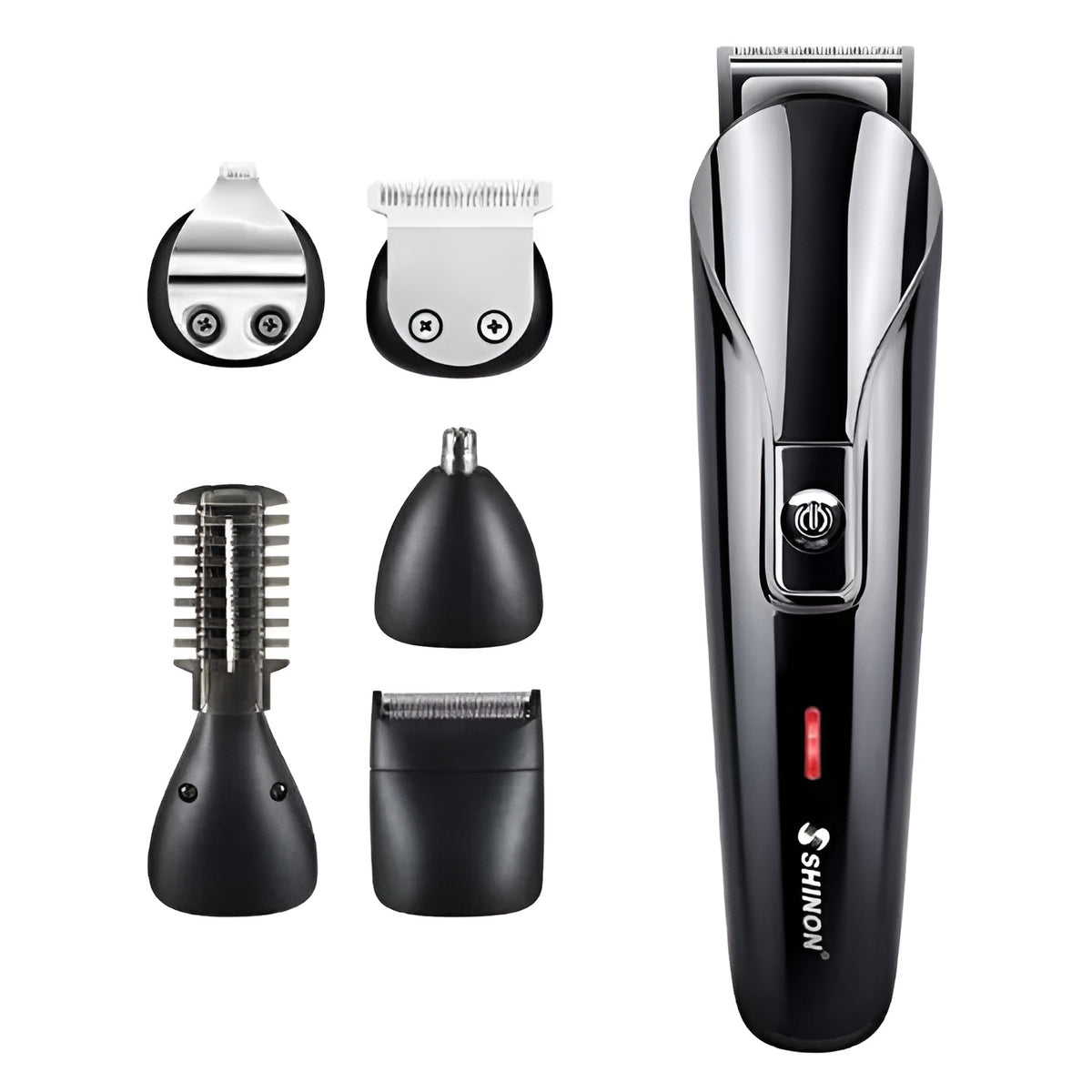 SHIINON SH-1711, Face, Hair and Body - Multi Grooming Kit sh 1711 Hair Trimmer, Beard Trimmer, Ear &amp; Nose Trimmer Head Shaver Full Body Grooming Kit (random color)