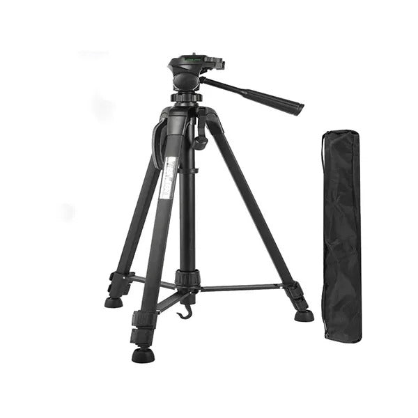 WT-3520 Camera/Camcorder 3-Way Panel Ballhead Tripod Professional Stand