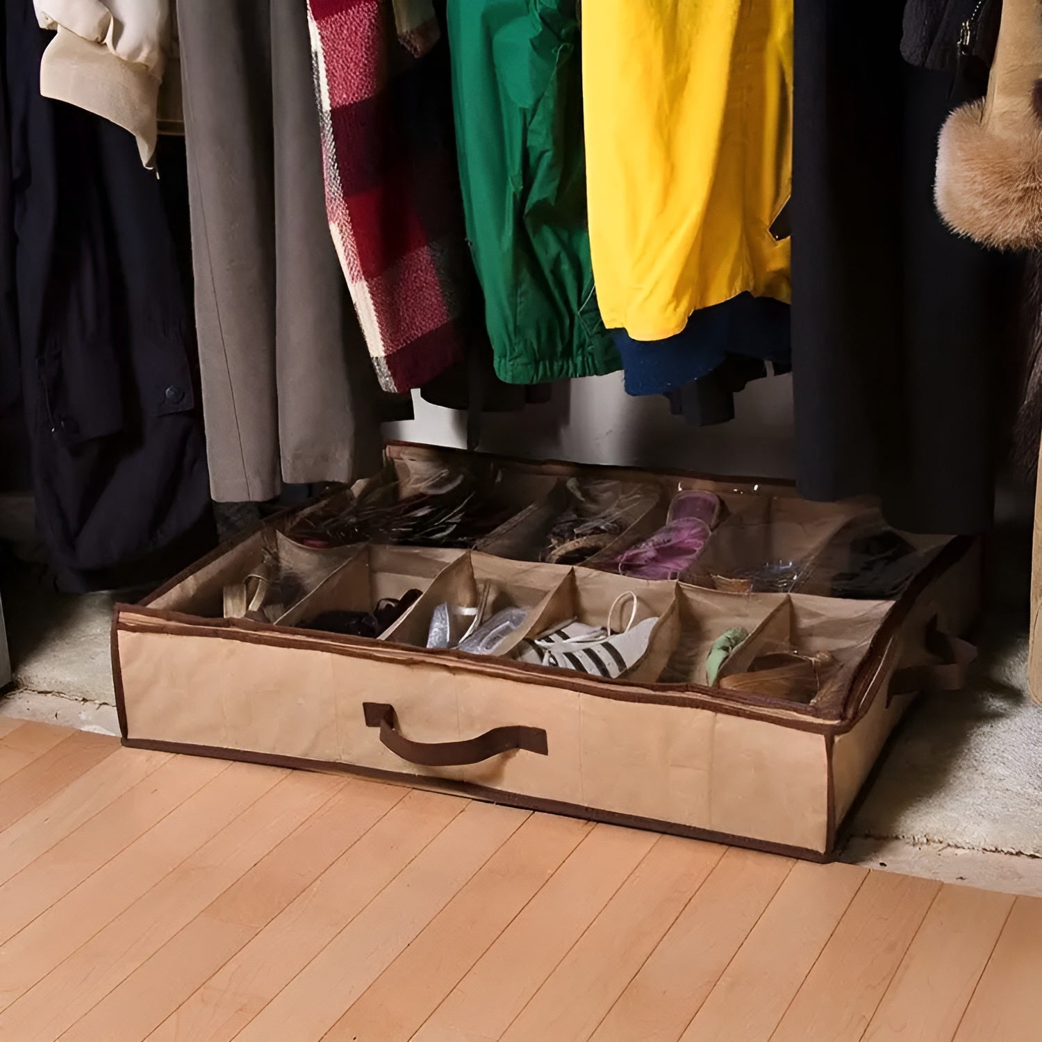 Shoe Organizer Closet/Under Bed Storage | Shoe under best quality imported with box