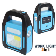 Work Light  Emergency Light / Rechargeable, Solar Charging, USB Charging Work Light / Camping Light / Outdoor Portable Light HB-9707B-2 /