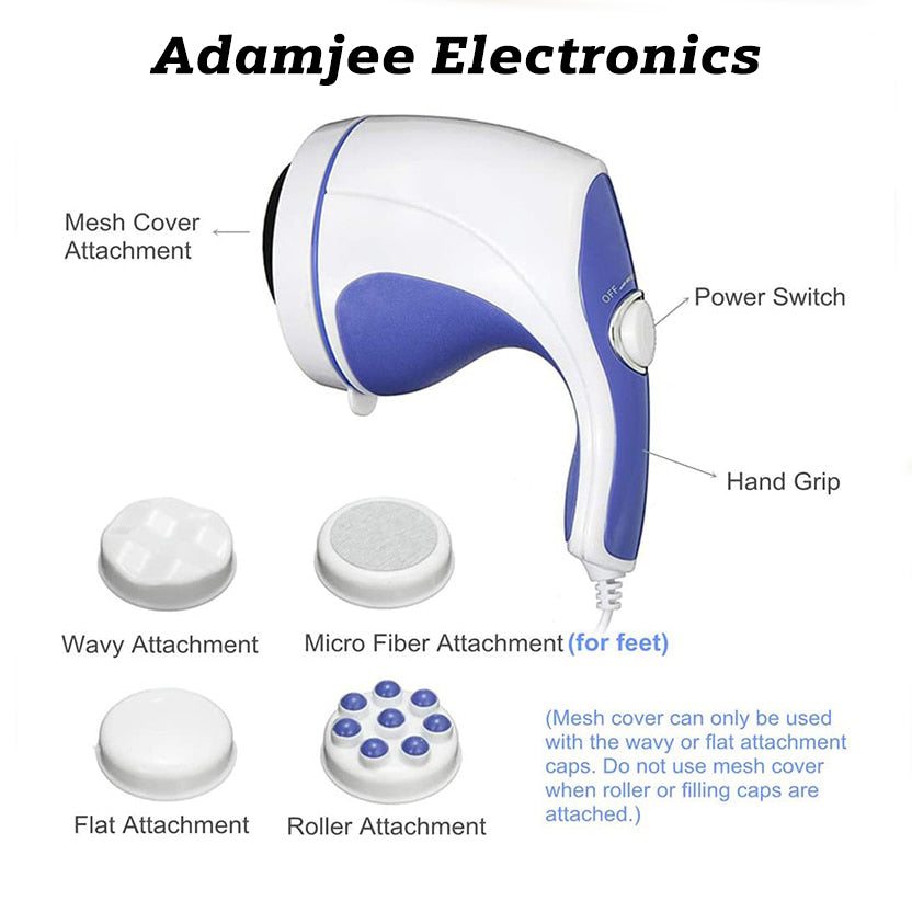 Relax and Spin Tone Body Massager (3in 1)