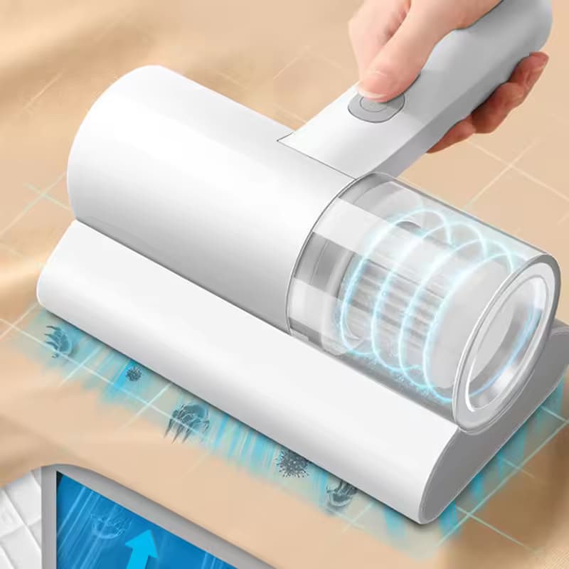 Portable Household Electric Mite Removal | Vacuum Cleaner | Bed Vacuum Cleaner, Mattress Vacuum Cleaner Powerful Suction | Handheld Couch Cleaner Machine Deep Cleaner for Bed Cleaning