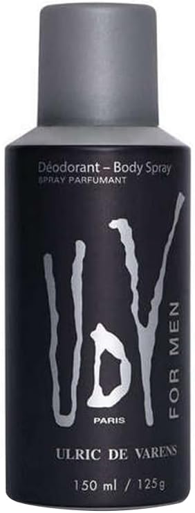 ULRIC DE VARENS ( UDV ) Body Spray Deodorant For Men â€“ 200 ML | Best Quality Body Spray For Men