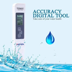 3-in-1 Digital TDS, EC & Temperature Water Quality Tester (High Quality)