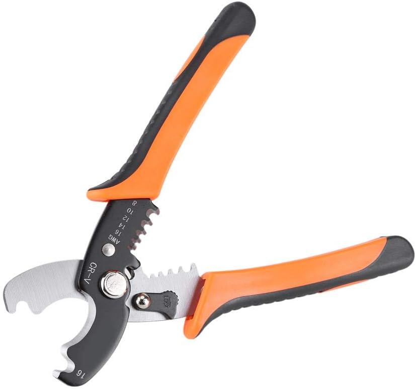Wire Cutter able Wire Stripper Wire Stripping Tool, Professional Wire Cable Peeler Cutter Peeling Pliers Electrician Hand Tools(random color)