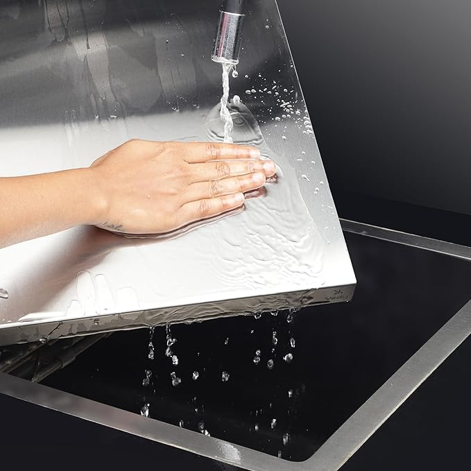 Stainless Steel Cutting Board! ðŸ”ªâœ¨   Durable, hygienic, and easy to cleanâ€”perfect for all your chopping needs. A must-have for any chef! - Size: 41x33Cm