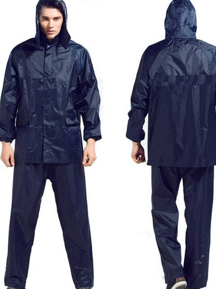Waterproof Rain Coat &amp; Pant | Lite Waterproof Rain Suit | Rain Coat | Rainwear | Rain Suit ( Random Color )