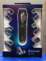 SHIINON SH-1711, Face, Hair and Body - Multi Grooming Kit sh 1711 Hair Trimmer, Beard Trimmer, Ear &amp; Nose Trimmer Head Shaver Full Body Grooming Kit (random color)