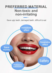 Snap-On smile for Beautiful Smiles Temporary Comfort Fit Whitening Instant Transformation for Men &amp; Women