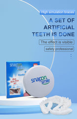 Snap-On smile for Beautiful Smiles Temporary Comfort Fit Whitening Instant Transformation for Men &amp; Women