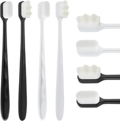 Micro Nano Tooth Brush for Sensitive Gums Toothbrush with Extra Soft Floss (Random Color)
