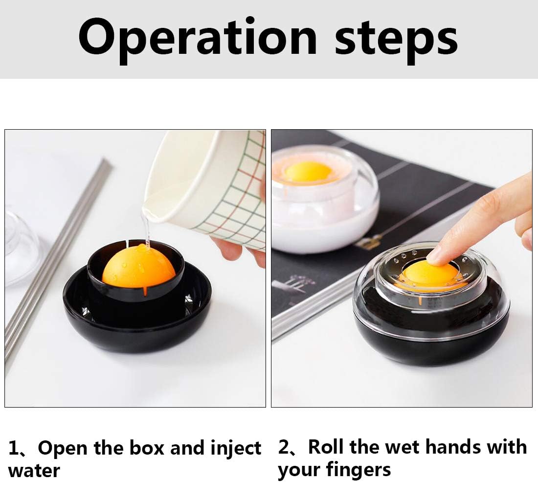 Sponge Damper Ball | Finger Wet Device | Desktop Finger Moistener (Roller Ball) Desk organizer (random color)