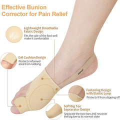 🧦 Smart Bunion Support Socks (Daily Toe Separator & Corrector Sleeve)