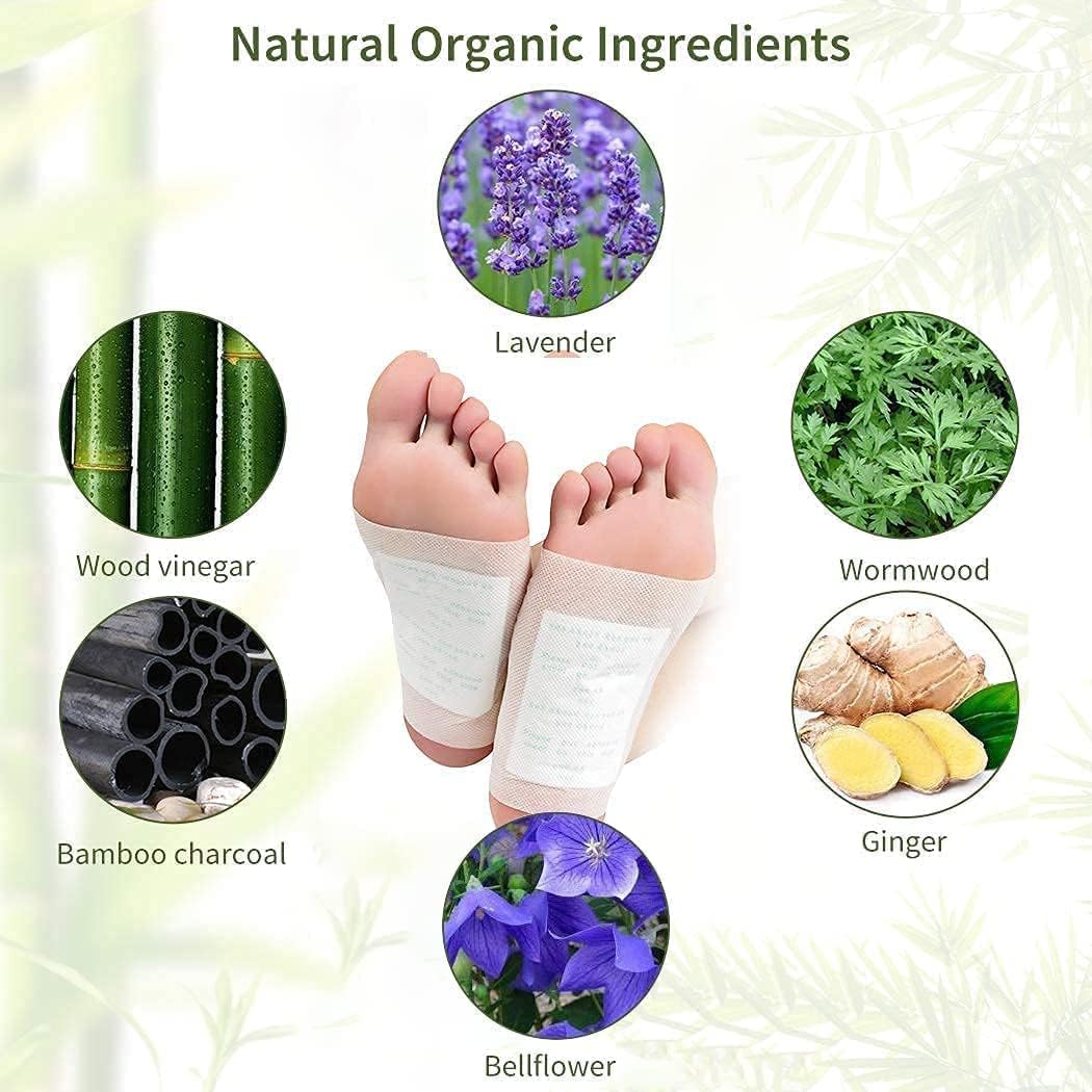 Kiyome Kinoki  Detox Foot Pads Patches Relaxation Massage Relief Stress Feet Care 10 Pads In Each Box(random box)