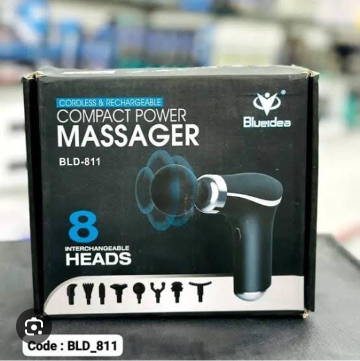 Cordless &amp; Rechargeable Compact Body Massager | Model BLD-811 | Best Quality Massager