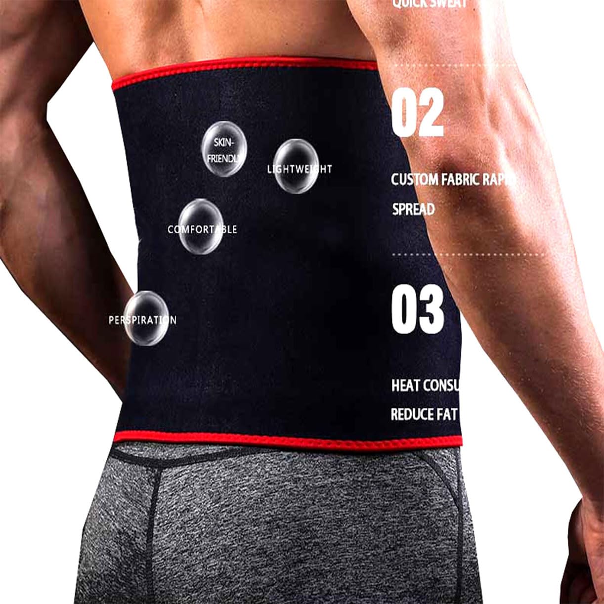 SN-460 Smart Care Waist Belt â€“ Spinal Back Support &amp; Weight Reducing Belt for Back Pain Relief, Slimming, and Effective Weight Loss (Skin-Friendly Fabric, Free Size)