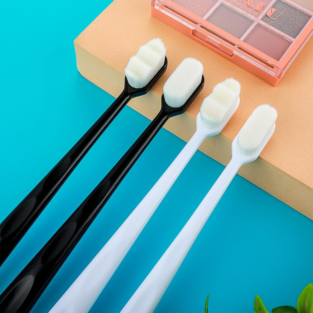 Soft Tooth Brush - Micro Nano Tooth Brush for Sensitive Gums Toothbrush with Extra Soft Floss (Random Color)