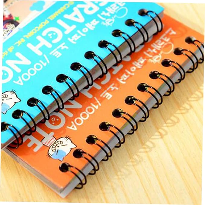 Small Scratch Note Pad | Rainbow Drawing Draft Books for Childrens (random color)