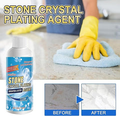 Stone Crystal Plating Agent Stonework Polishing And Coating Agent Marble Tile Anti-Corrosion Incremental Crystal Stone Stain Remover With Box 100ml