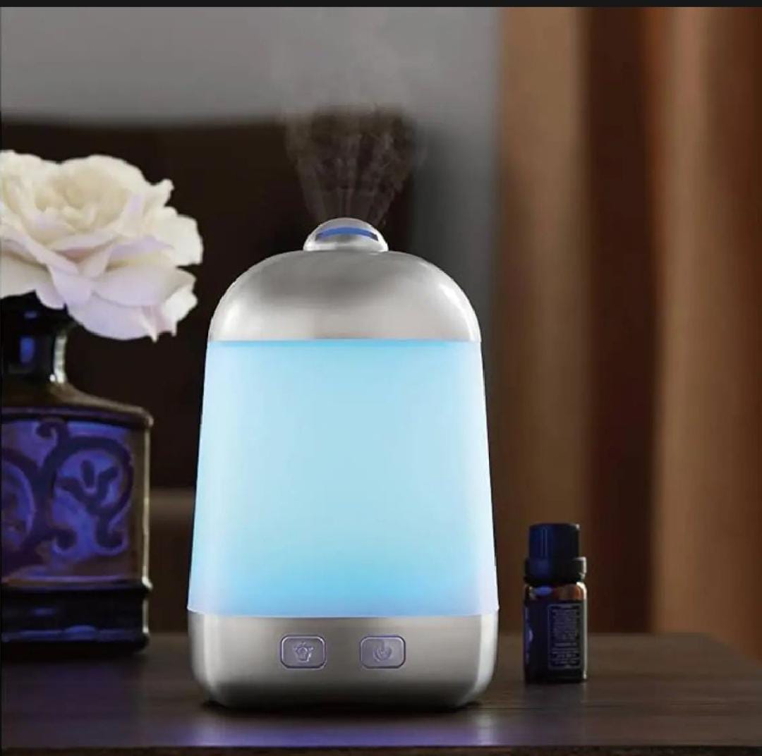 Cold Mist Aromatherapy Humidifier Electric Aroma Infuser for Home Bedroom Office 200ml (random color)