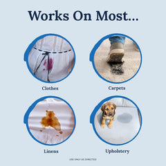 Miss Mouth's Messy Eater Stain Treater Spray - Stain Remover - Newborn &amp; Baby Essentials - No Dry Cleaning Food, Grease, Coffee Off Laundry, Underwear, Fabric - 100ml (For every color)