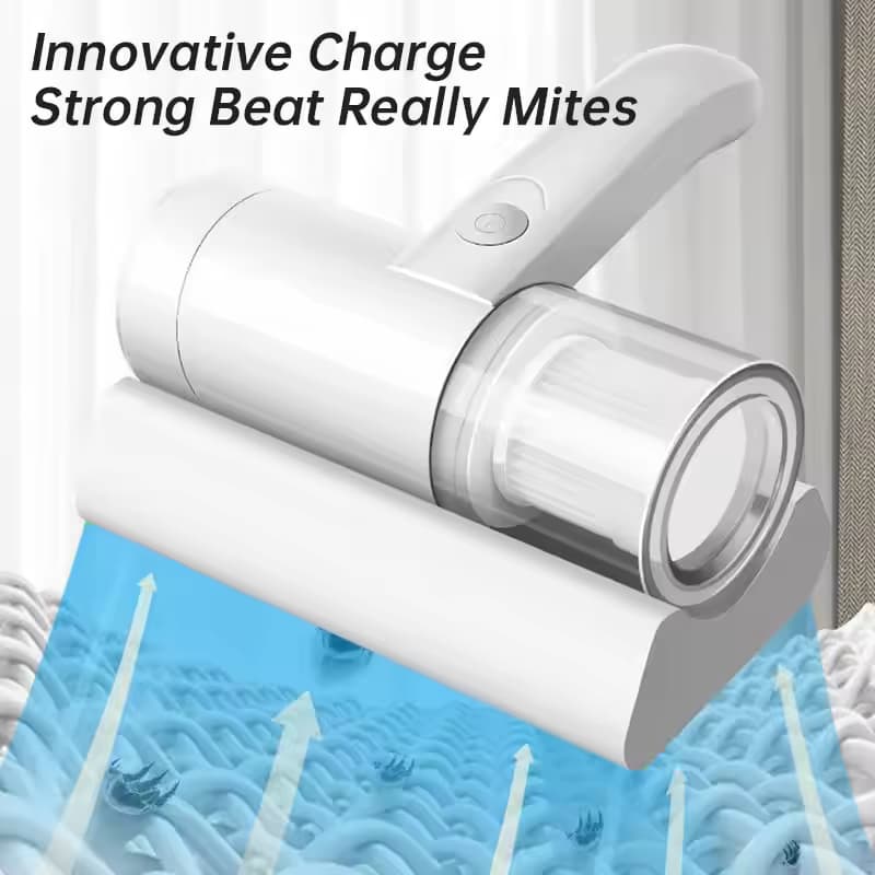 Portable Household Electric Mite Removal | Vacuum Cleaner | Bed Vacuum Cleaner, Mattress Vacuum Cleaner Powerful Suction | Handheld Couch Cleaner Machine Deep Cleaner for Bed Cleaning