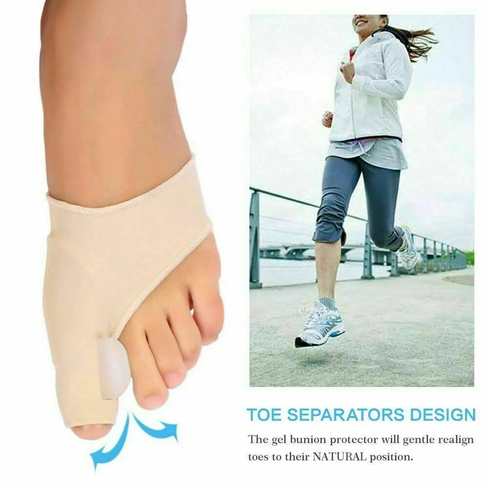 🧦 Smart Bunion Support Socks (Daily Toe Separator & Corrector Sleeve)