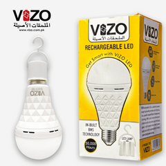 AC/DC LED Emergency Bulb – 15W (Auto-Charging + Dual Mode) | Best Quality Light Bulb | Bulb For Home &amp; Office - Rechargeable Bulb