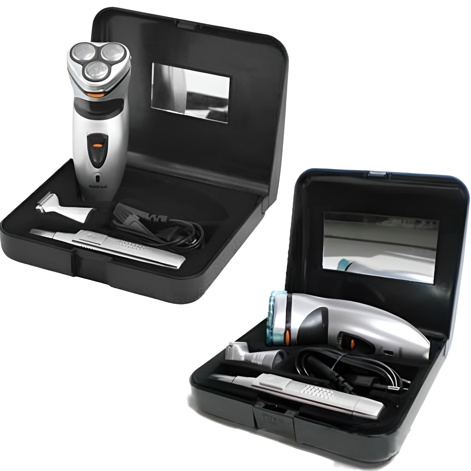 Zowael RSCX-5800 3 In 1 Shaver Set | Portable Shaver, Trimmer, Groomer Chargeble 3 blades shaver with nose and ear trimmer